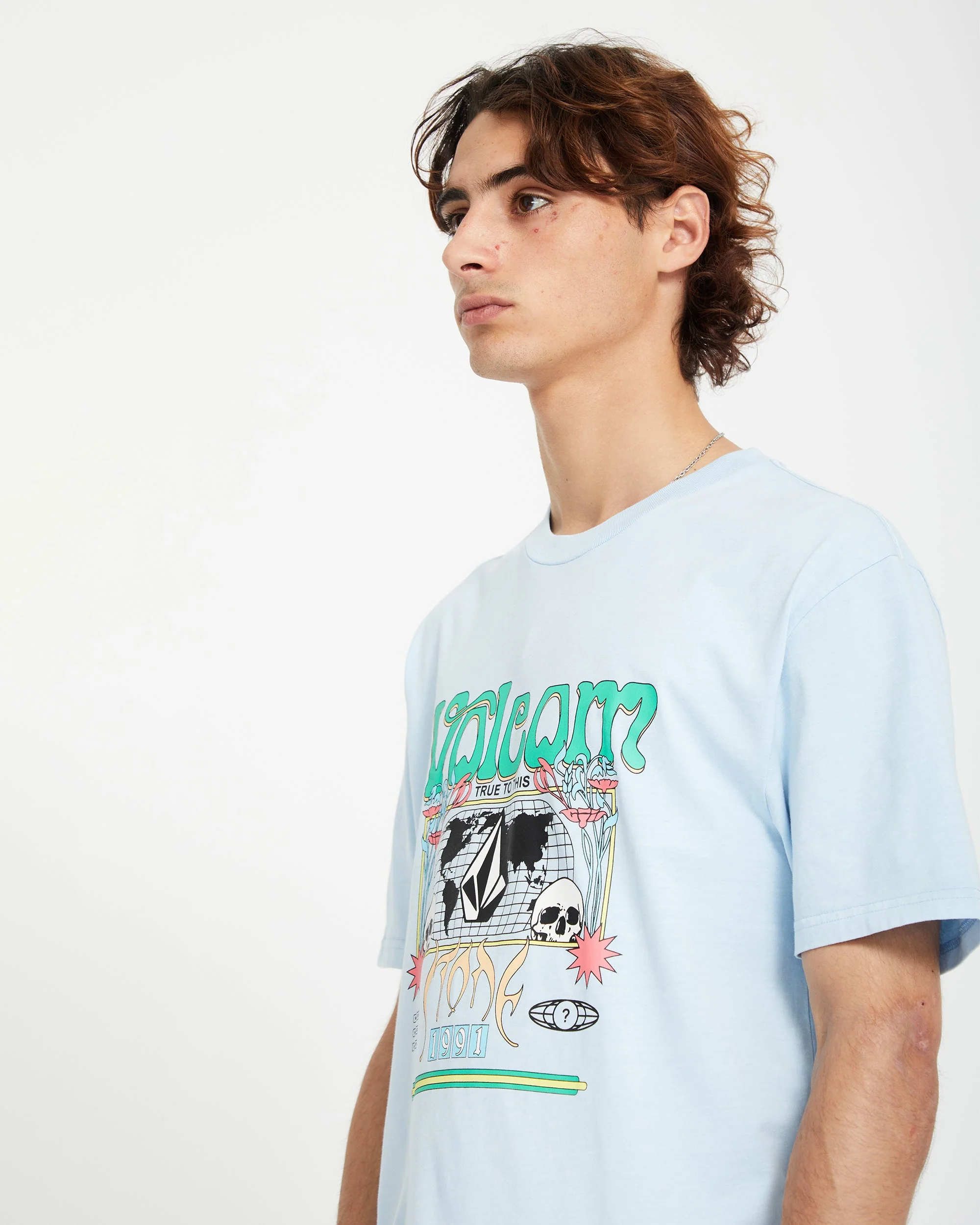 Worldly T-shirt - CAROLINA BLUE - Image 4