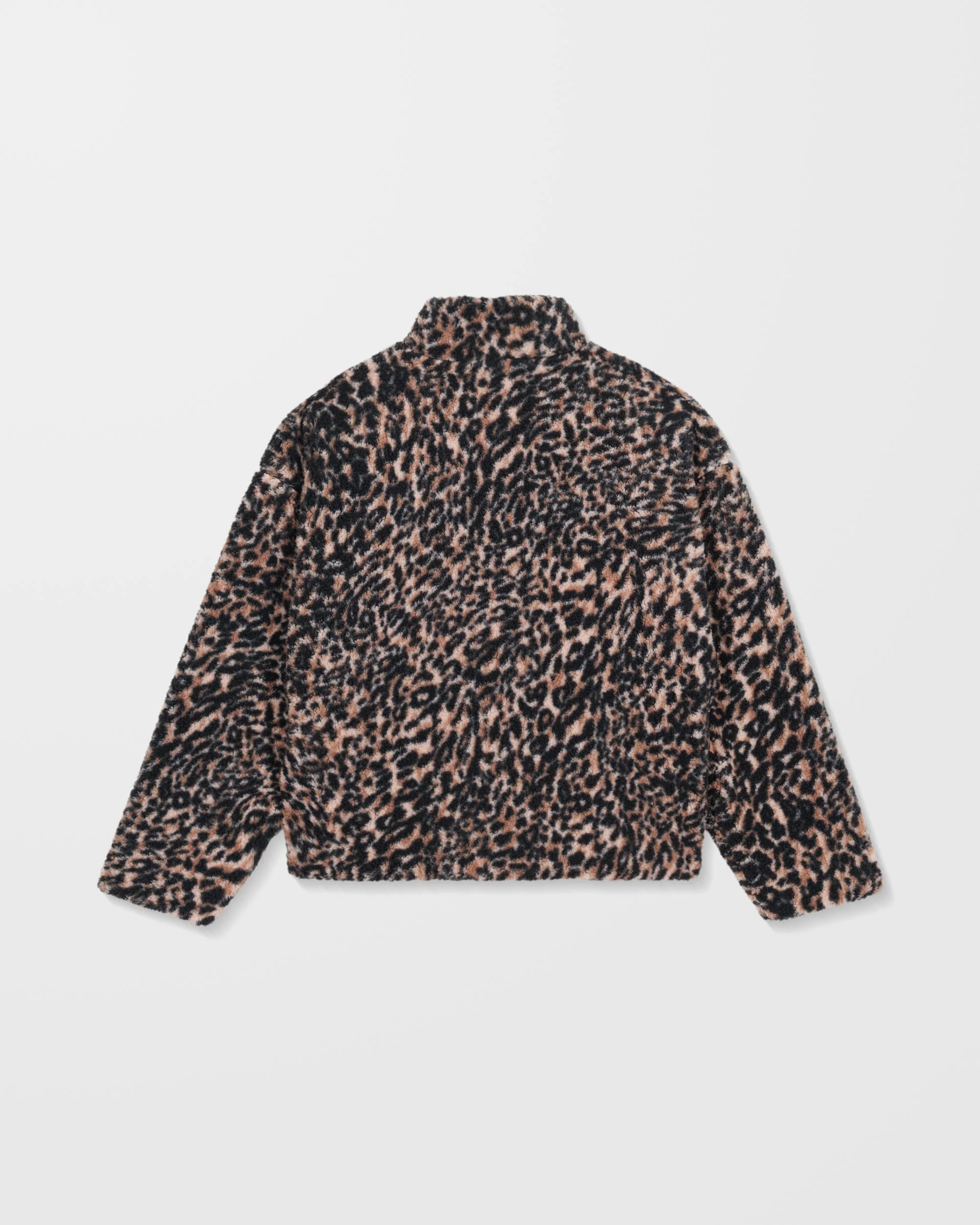 Wylding Out Zip Sherpa - Animal Print - Image 10