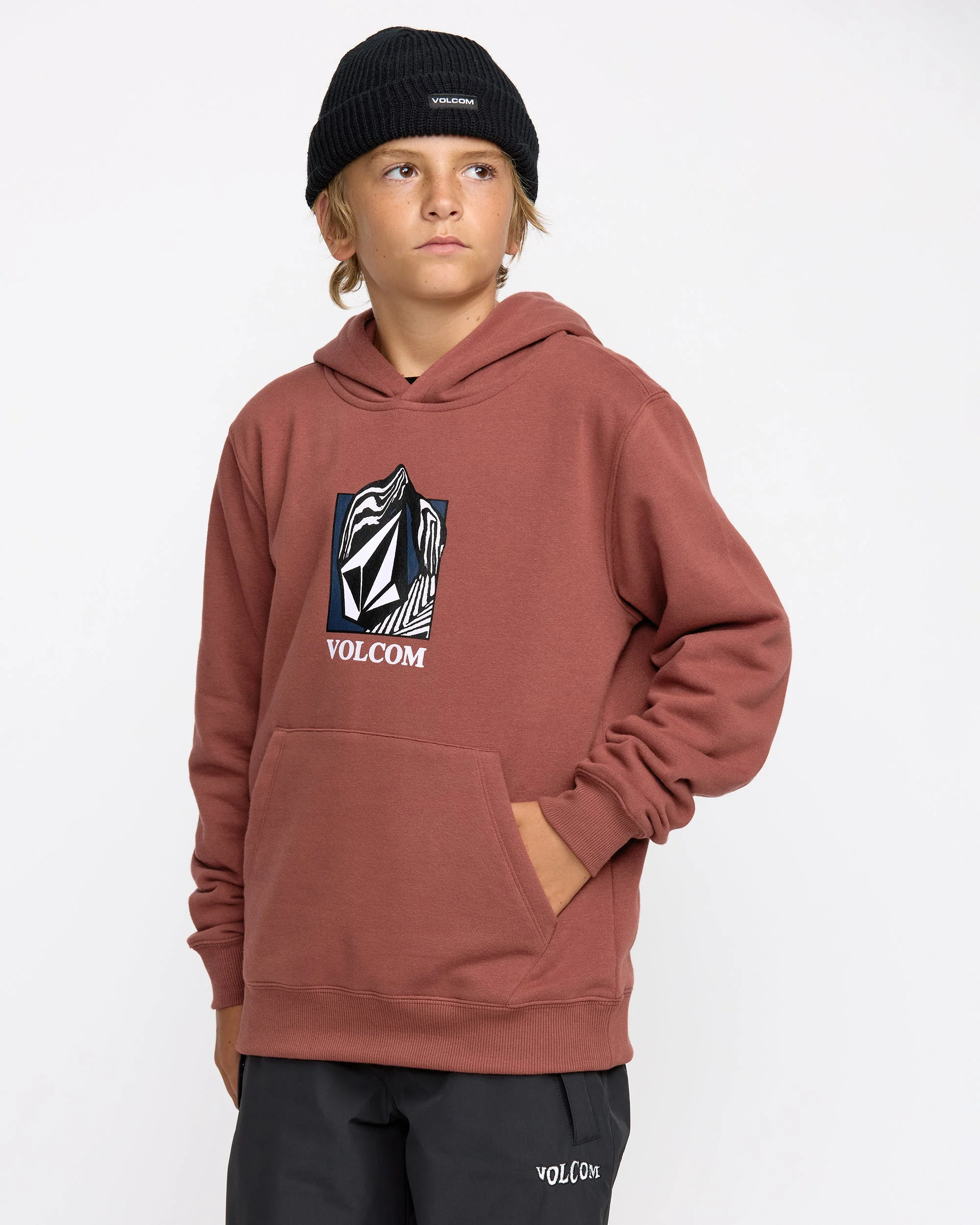 Youth Essential Kapuzenpullover - Henna - Image 5