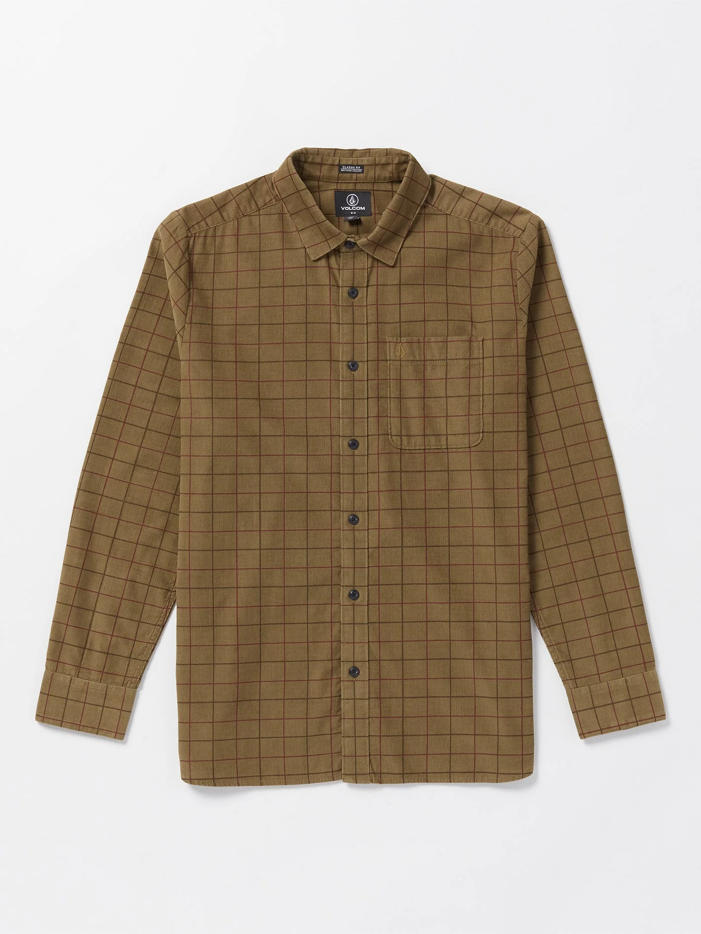 Zander Hemd - DARK KHAKI - Image 3