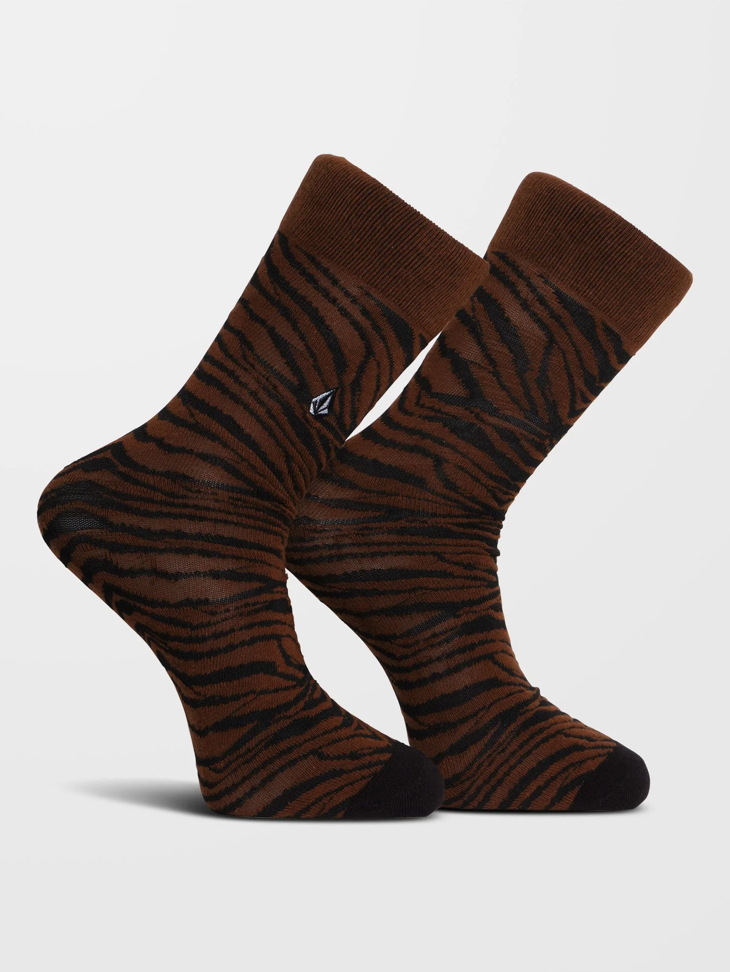 Zebra Socken - BITTER CHOCOLATE