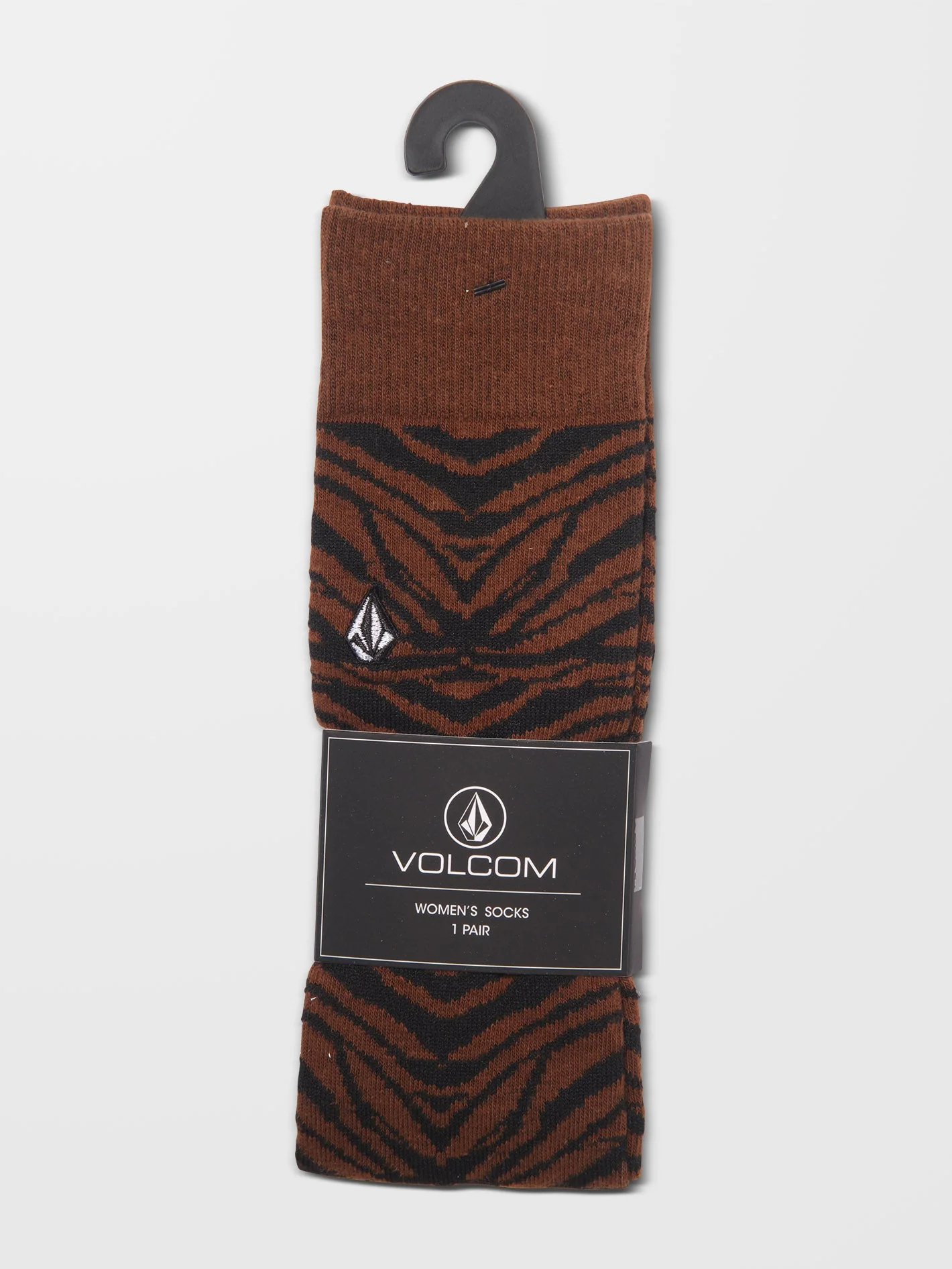 Zebra Socken - BITTER CHOCOLATE - Image 2